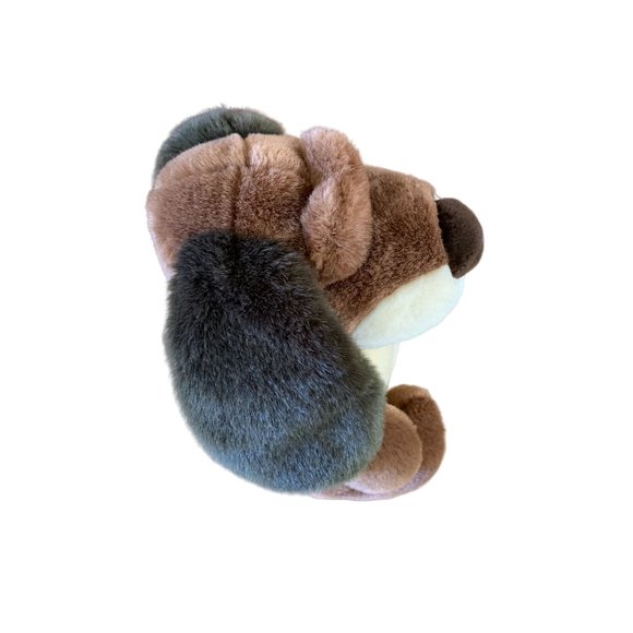 Gund Time Out 5338 Plush Stuffed Animal Dog Toy Puppy 10.5 in Seated Brown White - Picture 2 of 6